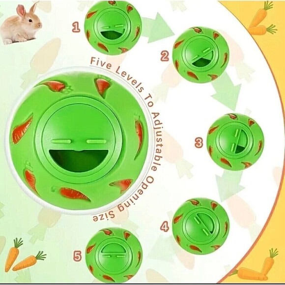 Guinea Pig Bundle Small Pet Hide Boy Blue Felt Tent Snuffle Mat And Treat Ball - Picture 8 of 9